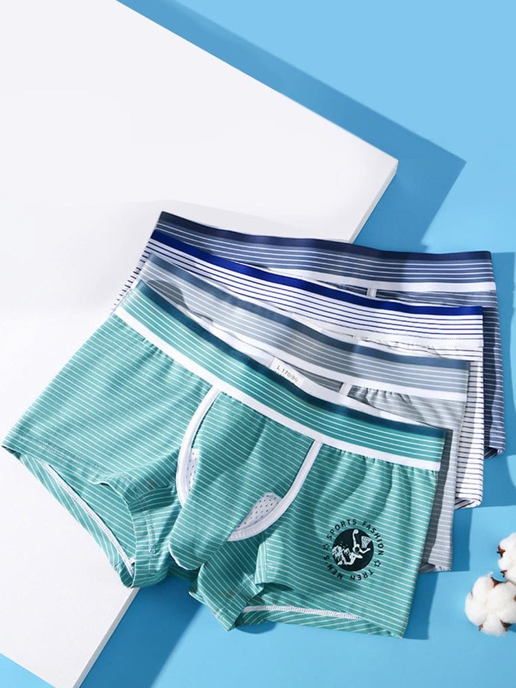 menaful Trunks 2 Pack Men’s Separate Support Pouch Cotton Trunks