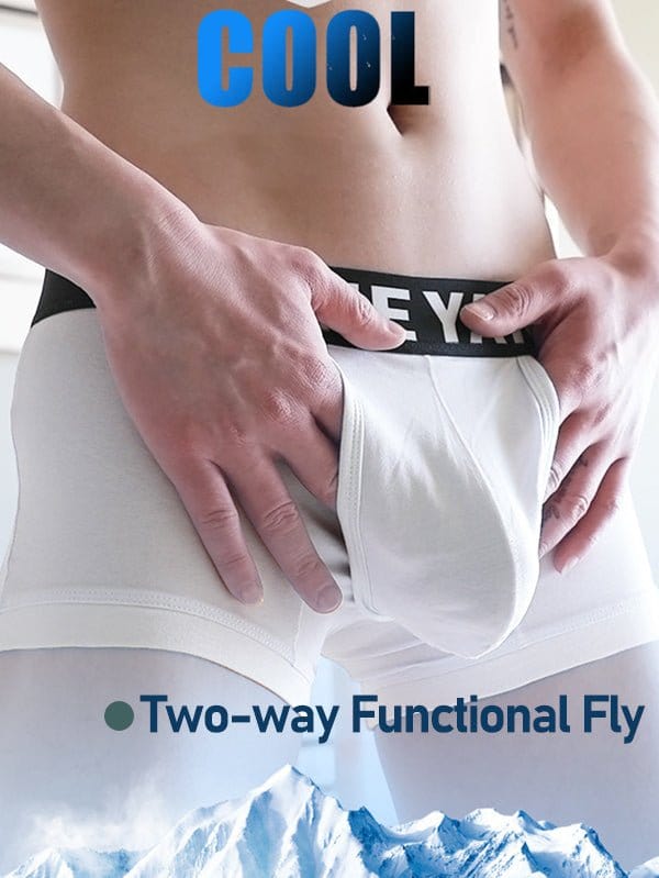 menaful Trunks 2 Pack Men's Underwear With Innovation Support Pouch