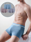 menaful Trunks 3 Pack Antibacterial Support Pouch Boxer Briefs