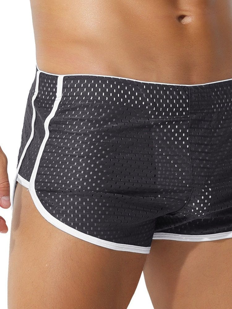 menaful Trunks 3 PACK Big Pouch Support Breathable Trunks Pajamas