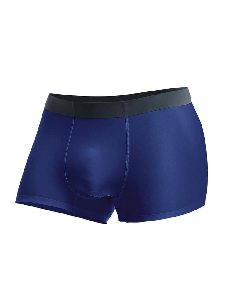 menaful Trunks 3 Pack Ice Silk Seamless Ultra-thin Men's Trunks