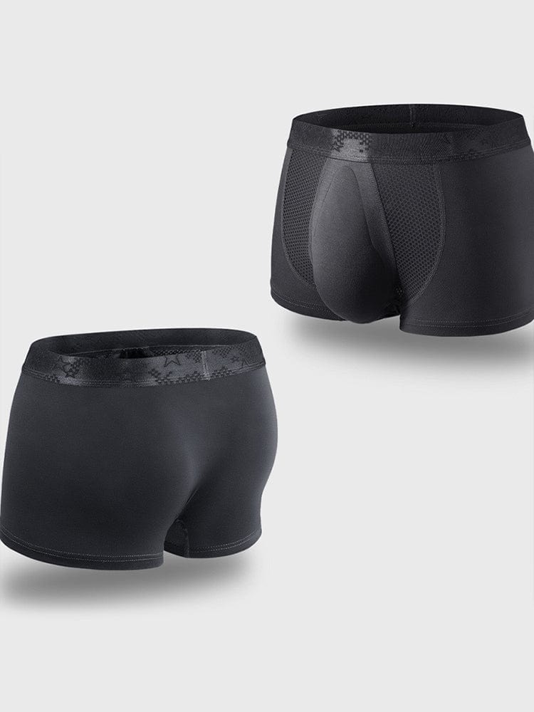 menaful Trunks 3 Pack Men’s Breathable 3D Pouch Trunks