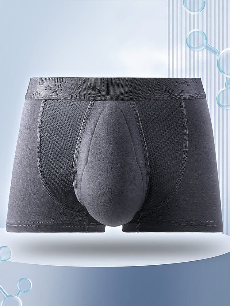 menaful Trunks 3 Pack Men’s Breathable 3D Pouch Trunks