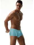 menaful Trunks 3 Pack Ribbed Separate Support Pouch Boxer Briefs