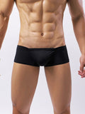 menaful U Convex Sexy Low Waist Boxer Briefs