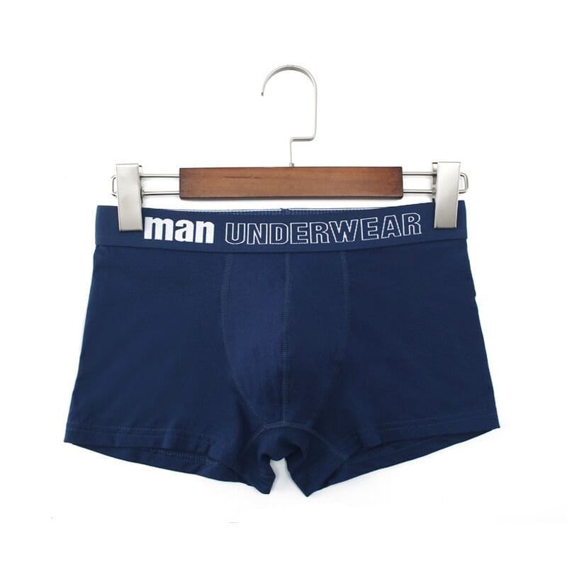 Menaful™ underwear All Blue / S (27-28) Man Basic Boxer Briefs 6-Pack