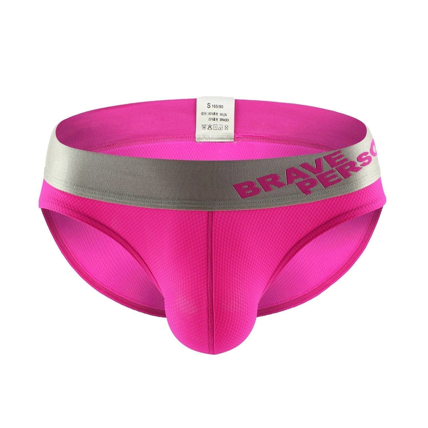 Menaful™ underwear All Magenta / S (27-29) Brave Person Bold Band Briefs 3-Pack