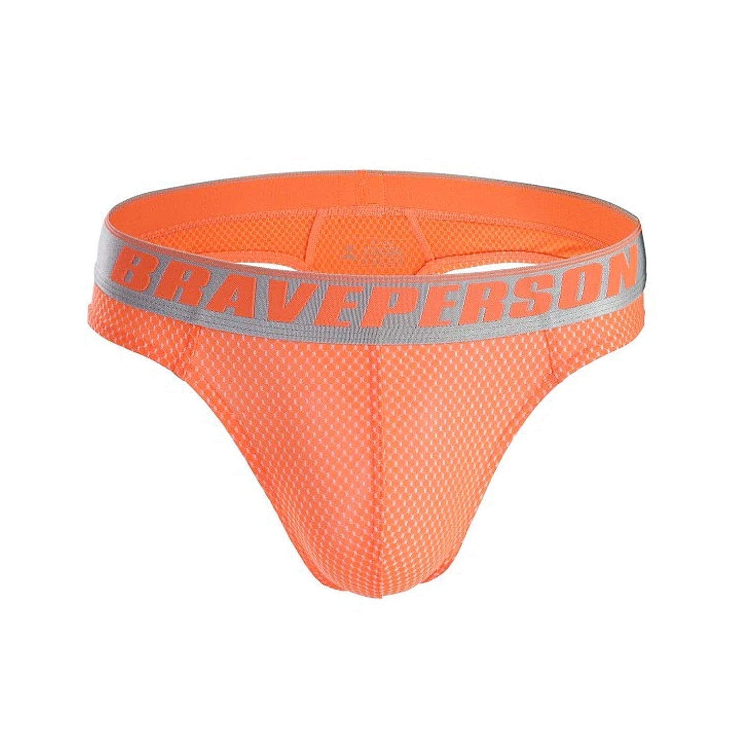 Menaful™ underwear All Orange / S (27-29) Brave Person Mesh Brief + Thong 3-Pack