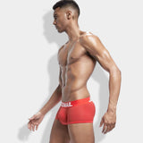 Menaful™ underwear All Red / M (28-30) Jockmail Mesh Boxer Briefs 4-Pack