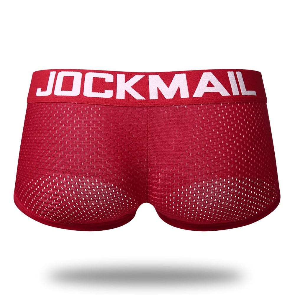 Menaful™ underwear Jockmail Mesh Boxer Briefs 4-Pack