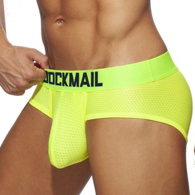 Menaful™ underwear Jockmail Neon Mesh Briefs 4-Pack