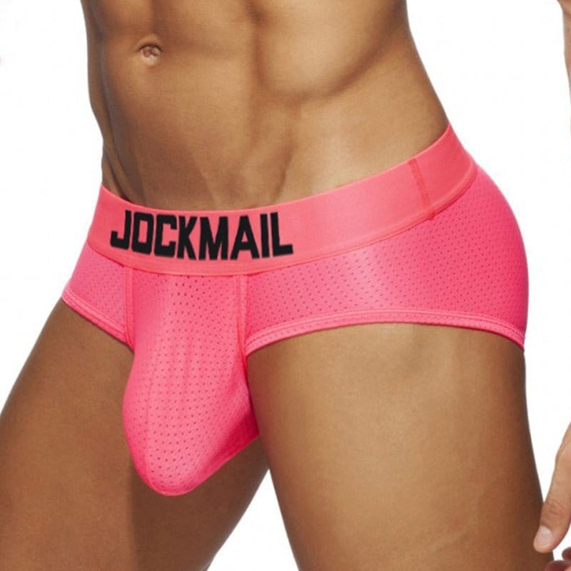 Menaful™ underwear Jockmail Neon Mesh Briefs 4-Pack