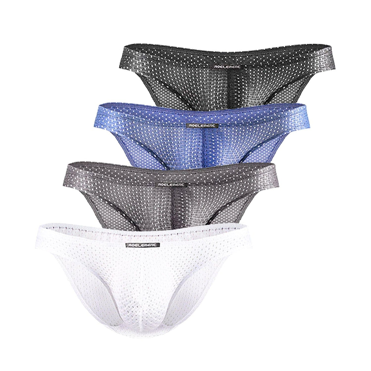 Menaful™ underwear Mesh Temptation Skinny Briefs 4 Pack