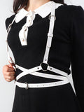 menaful Versatile Punk Binding Belt Harness Strap