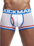 menaful White / M Breathable Comfort Fitness Boxer