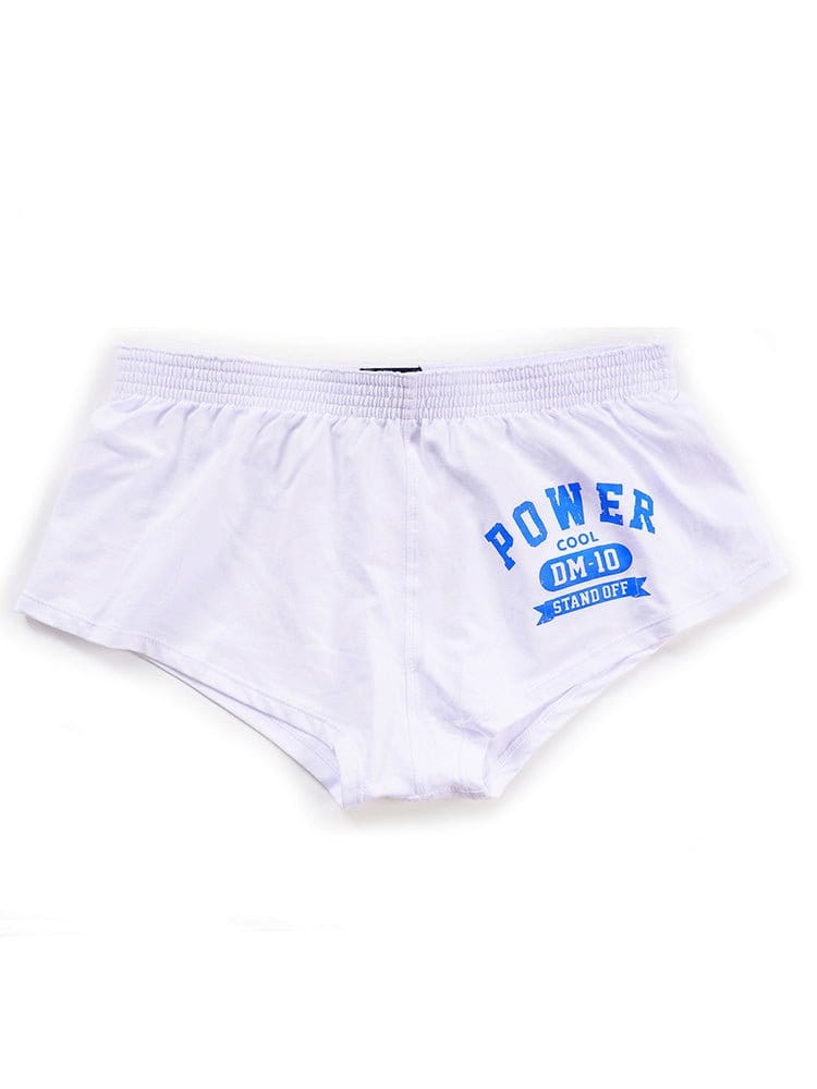 menaful White / M Comfort Print Letter Boxer