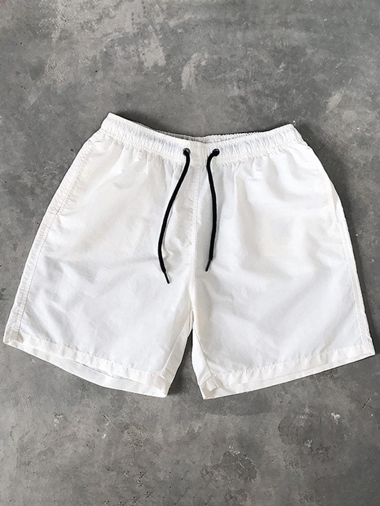 menaful White / M Men's Candy Color Cropped Pants