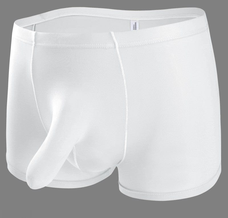 Menaful™ white / M Men's Elephant Nose Ice Silk  Boxer Briefs