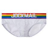 menaful White / M Mesh Breathable Transparent Briefs