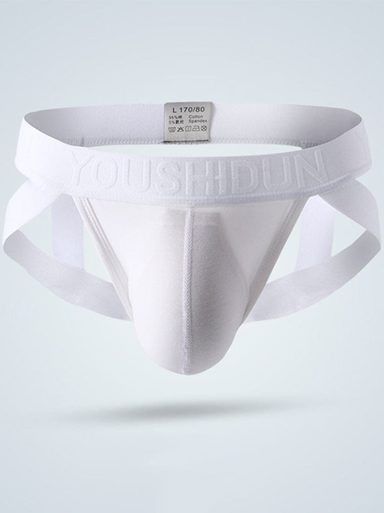 MENAFUL™ White / M Sexy Men's Double Ding Summer Breathable Thong