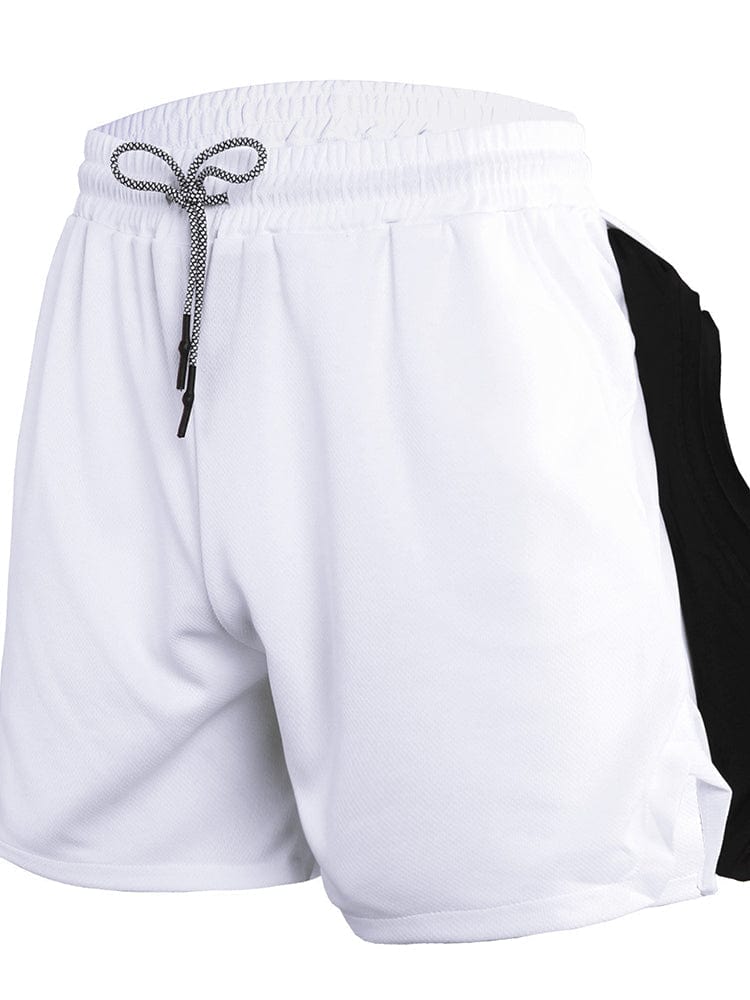 menaful White / M Summer Men's Beach Shorts