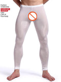 menaful White / M Thin Milk Silk Ice Silk Stretch Yoga Pants