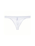 menaful White / M Transparent See Through Thong