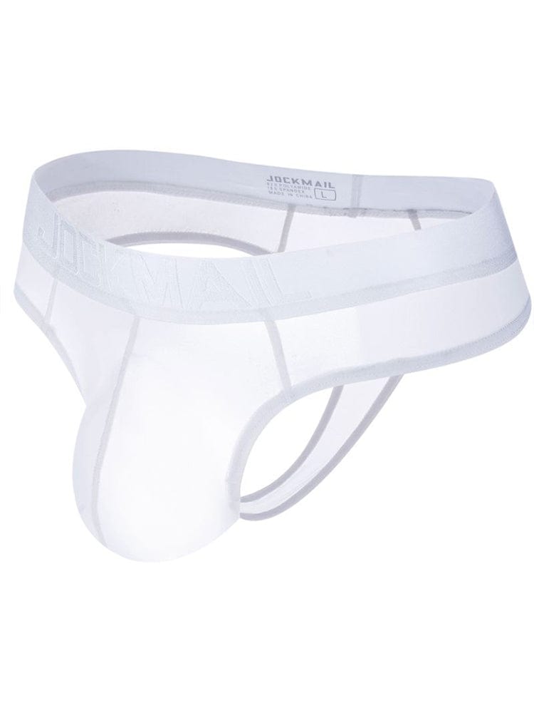 menaful White / M Ultra-thin Translucent Sexy Men's Briefs