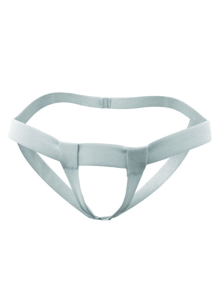 menaful White Men's Erotic Lingerie Wide Elastic Thong