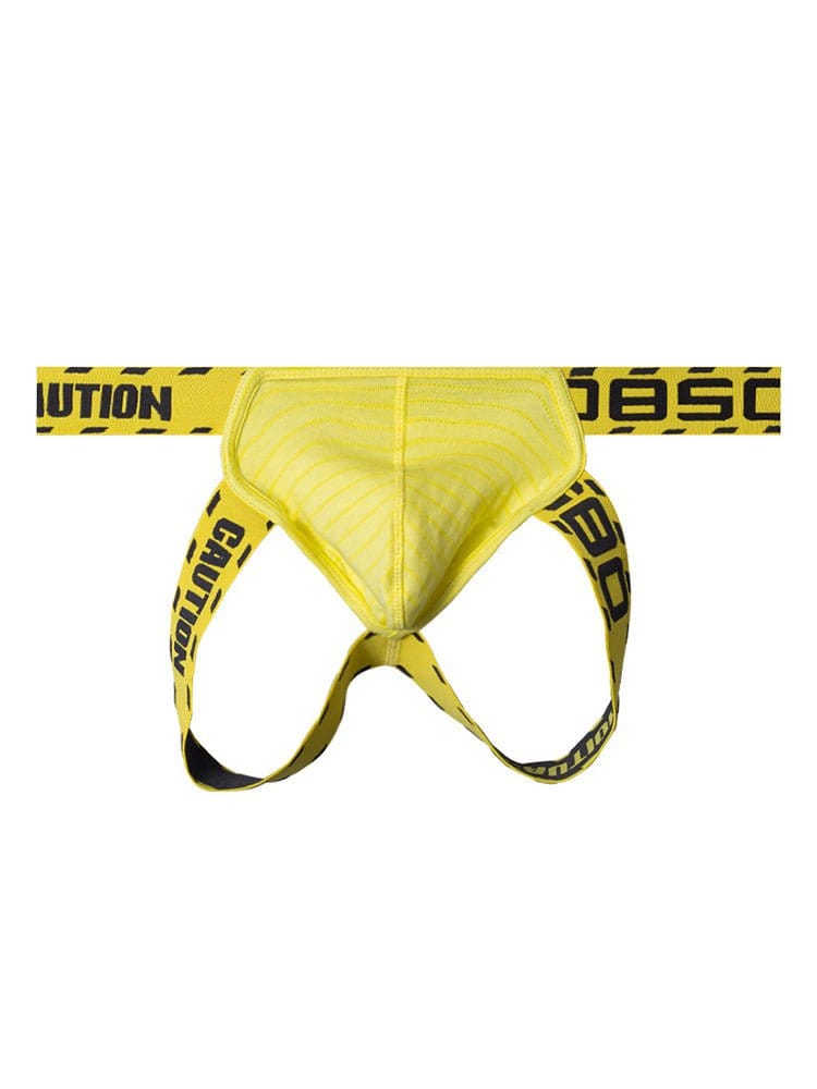 menaful Yellow / M Double Waistband Stretch Thong